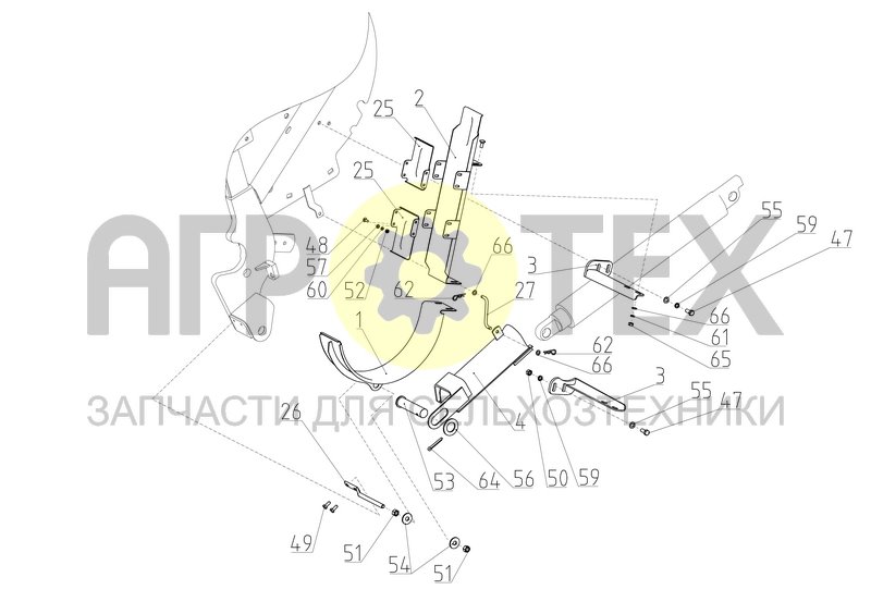 Леникс включения контрпривода питателя (100.03.05.000Ф) (№55 на схеме)